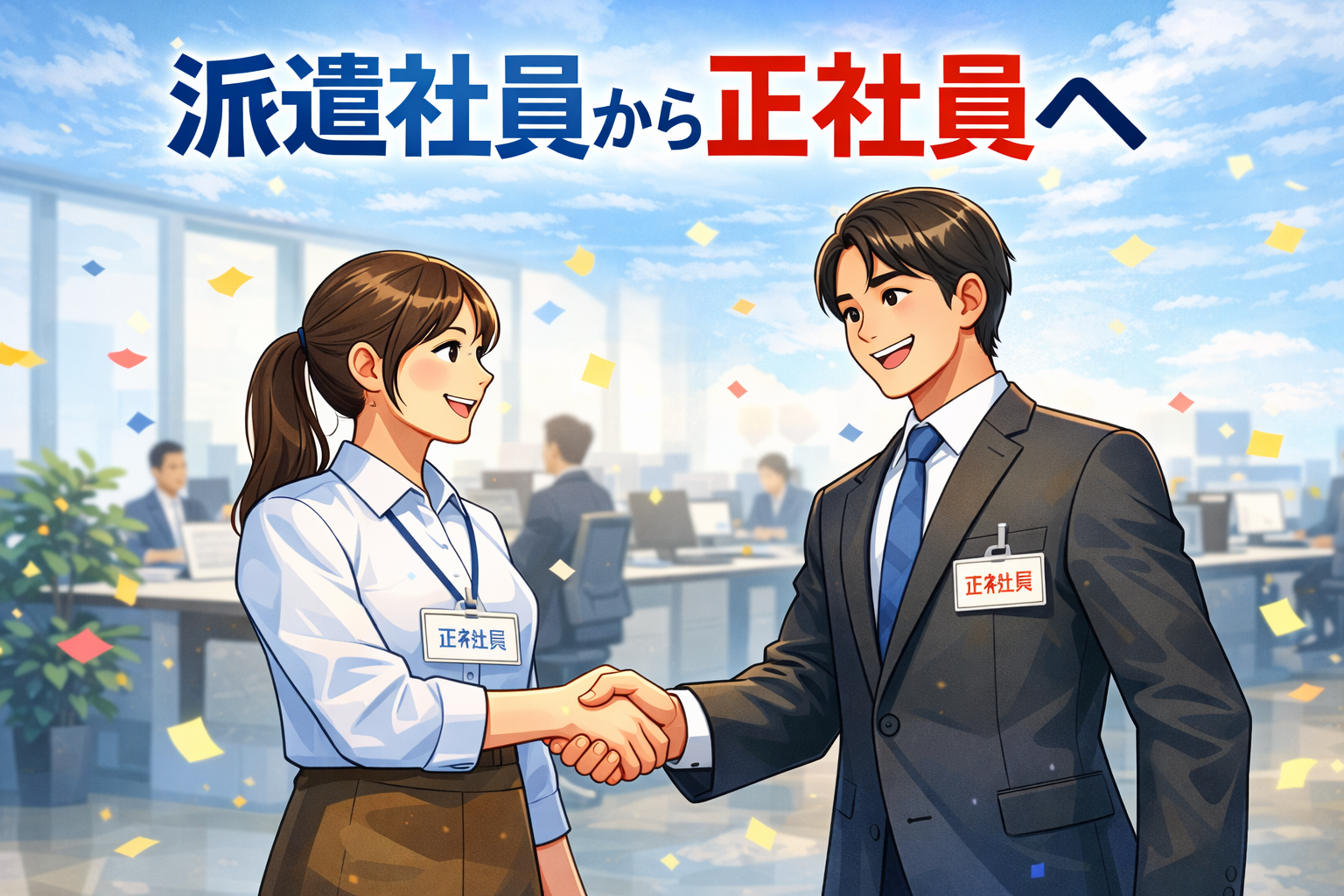 【完全解説版】派遣社員から正社員は本当に可能？成功率と現実を徹底解説